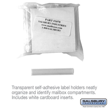 Label Holders - Bag of (50)